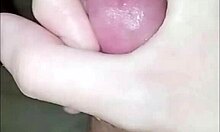 Masturbation and cum session at home