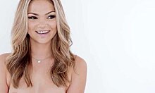 Jay's POV - Young Model Athena Faris with Pierced Nipples Gets Creampied by a Pervy Photographer.