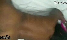 Latina mature amateur orgasms on big cock with blowjob and swallow 😍