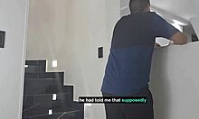 horny slut aly swallows my whole big cock with her chubby brunette milf body