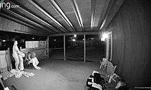 amateurs engage in outdoor public activities with homemade bent over scenes