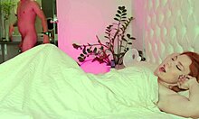 Redhead Moans on Monster Cock!