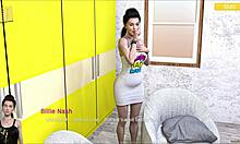 Teen Rosewater Manor 70 Game with Big Tits in Cute Anime Hentai Outfit