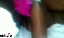 Latina mature amateur orgasms on big cock with blowjob and swallow 😍