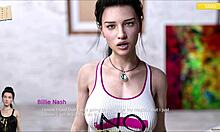 Teen Rosewater Manor 70 Game with Big Tits in Cute Anime Hentai Outfit