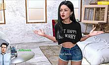 Teen Rosewater Manor 70 Game with Big Tits in Cute Anime Hentai Outfit