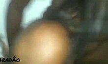 Latina mature amateur orgasms on big cock with blowjob and swallow 😍