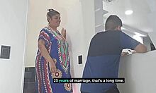 horny slut aly swallows my whole big cock with her chubby brunette milf body