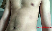 counting money and fucking horny latino gay man