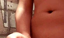 Young gay teen jerks huge cock to massive cumshot