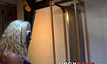 European blonde babe in high-definition orgy with big tits