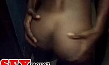 she came to fuck me in my house with bbw ebony creampie, fingering, and homemade masturbation