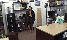 Daring Woman Has Sex In Shop