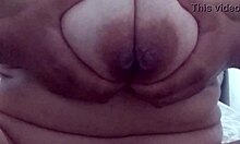 Horny Milf with Big Pussy Using Dildo