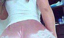 Silly Latina teen sends masturbation video on WhatsApp