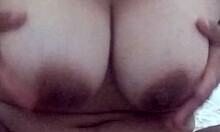 Horny Milf with Big Pussy Using Dildo