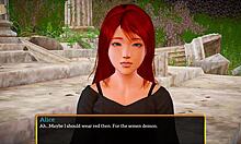 i'm so exicted about my new famly 454 with the teen 18+ redhead in this homemade game