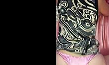 French amateur slut in satin panties getting fucked deepthroat ass to mouth