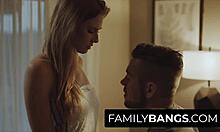 Sad beauty Ashley Lane finds comfort banging sister's boyfriend Dante Colle.