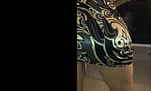 French amateur slut in satin panties getting fucked deepthroat ass to mouth