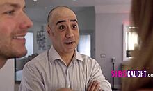 Holy crap! My stepsisters take turns riding my cock outta nowhere!