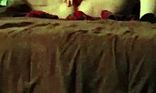 wife enjoys her 10 inch vibrator at home