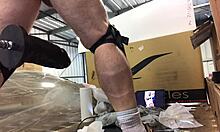 fat gay guy gets ass fucked by machine