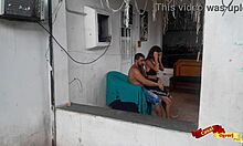 my stepdaughter shaves me and gives her ass!