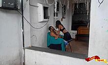 my stepdaughter shaves me and gives her ass!