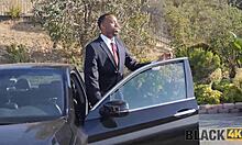 cutie wanted to masturbate but got caught in interracial sex