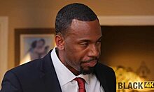 cutie wanted to masturbate but got caught in interracial sex