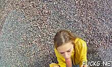 Sweetheart got totally spoiled on a spy cam! 😜