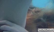 Lesbian team licks and fingers in garden outdoor fun