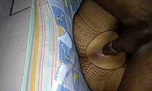 Curious about this bold black surprise in amateur action?