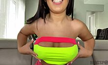 Hot latin big butt babe takes big dick from J Mac in POV rough sex, taboo teen 18+.