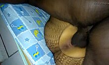 Curious about this bold black surprise in amateur action?