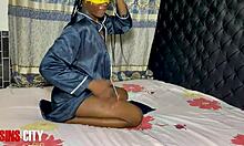 nasty fucking my wet ebony girlfriend's pussy