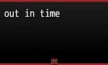 Is the farmer's daughter playing with horsecock dildo?