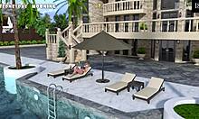 i'm horny slut with maid blowjob in anime game...