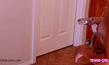 Blonde Teen 18+ Receives Massage And Assfucking On Sofa In Pov Interview. She Swallows After Anal.