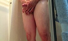 Uncut gay dudes showering together, so hot! 🔥