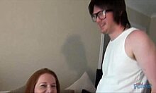 Watch Candi give a quick blowjob now