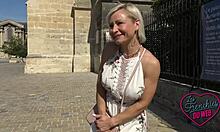 French Milf Kim’s HUGE TITS Crave Hard Banging!