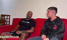 Stepfather enjoys big ass twink with monster cock.