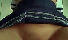 HORNY SCHOOLGIRL with HUGE TITS GETS FUCKED by her TIGHT PUSSY