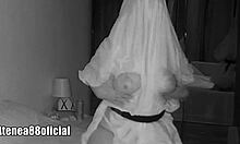 is that a ghost? caught on camera!