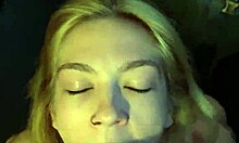 Petite Blonde Slut Receives Cumshot From Her Boyfriend