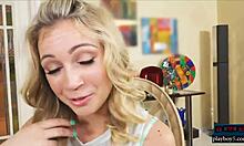 Petite Blonde Girlfriends Fuck POV In Amateur Sex Tape