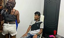 Planned a Haircut but Ended Up Fucking Hard With My Stylist in Wild Session