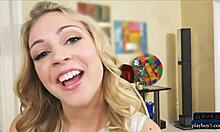 Petite Blonde Girlfriends Fuck POV In Amateur Sex Tape